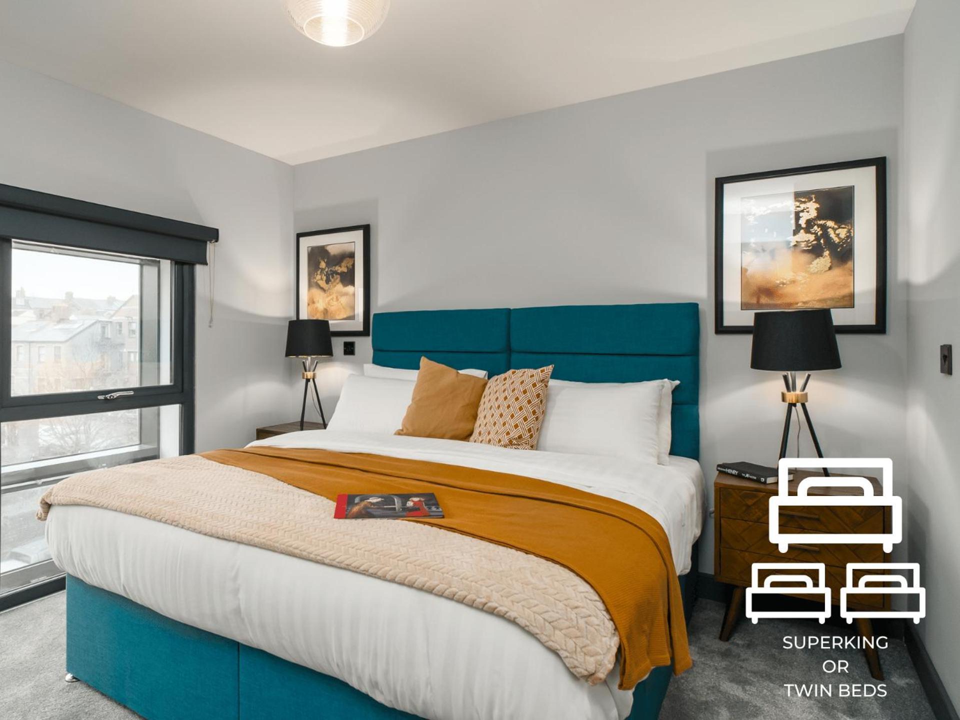 Luxe Apartments, The Moorwell, Parking, Gym - 10Mins Cardiff City Ctr Стая снимка